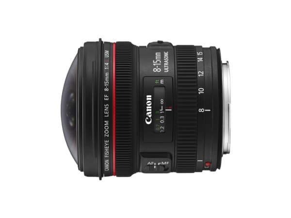 Canon EF - Vidvinkelzoomobjektiv - 8 mm - 15 mm - f/4.0 - Canon EF