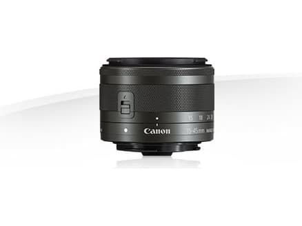 Canon EF-M - Zoomlins - 15 mm - 45 mm - f/3.5-6.3 IS STM - Canon EF-M - för EOS Kiss M, Kiss M2, M, M10, M100, M2, M200, M3, M5, M50, M50 Mark II, M6