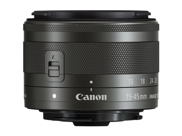 Canon EF-M - Zoomlins - 15 mm - 45 mm - f/3.5-6.3 IS STM - Canon EF-M - för EOS Kiss M, Kiss M2, M, M10, M100, M2, M200, M3, M5, M50, M50 Mark II, M6