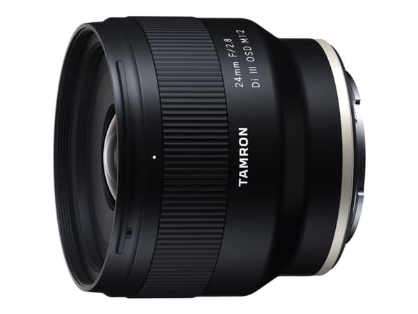 Tamron F051 - Vidvinkelobjektiv - 24 mm - f/2.8 Di III OSD M1:2 - Sony E-mount - för Sony Cinema Line; a VLOGCAM; a1; a1 II; a6700; a7 IV; a7C; a7C I Svart
