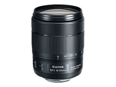 Canon EF-S - Zoom-objektiivi - 18mm - 135mm - f/3.5-5.6 IS USM - Canon EF/EF-S