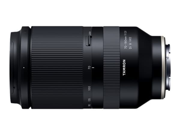 Tamron A056 - Telezoomobjektiv - 70 mm - 180 mm - f/2.8 Di III VXD - Sony E-mount - för Sony Cinema Line; a VLOGCAM; a1; a1 II; a6700; a7 IV; a7C; a7 Svart