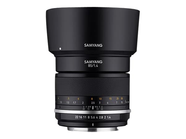 Samyang MF - Teleobjektiv - 85 mm - f/1.4 MK2 - Fujifilm X Mount - för Fujifilm X Series Svart