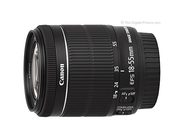Canon EF-S - Zoomobjektiv - 18mm-55mm - f/4.0-5.6 IS STM - Canon EF/EF-S