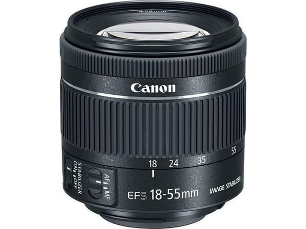 Canon EF-S - Zoomobjektiv - 18mm-55mm - f/4.0-5.6 IS STM - Canon EF/EF-S