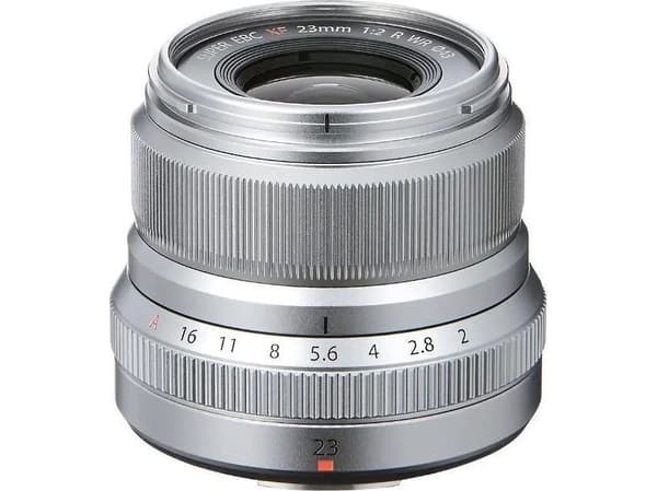 Fujinon XF - Laajakulmaobjektiivi - 23 mm - f/2.0 R WR - Fujifilm X Mount - X-sarjaan X-A10, X-A5, X-A7, X-E3, X-H1, X-H2S, X-S10, X-T100, X-T200, X-