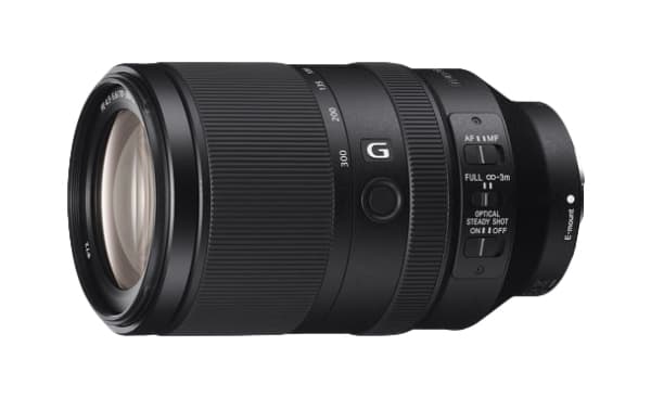 Sony SEL70300G - Telefotozoomobjektiv - 70 mm - 300 mm - f/4.5-5.6 FE G OSS - Sony E-mount - for Cinema Line; a VLOGCAM; a1; a1 II; a6700; a7 IV; a7C