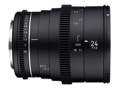 Samyang - Vidvinkel objektiv - 24 mm - T1.5 VDSLR MK2 - Canon RF