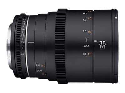 Samyang - Objektiv - 35mm - T1.5 VDSLR MK2 - Canon RF