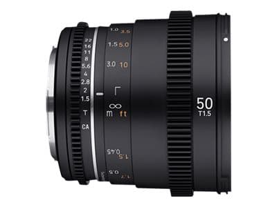 Samyang - Objektiivi - 50 mm - T1.5 VDSLR MK2 - Sony E-mount - Sony E-liitäntä