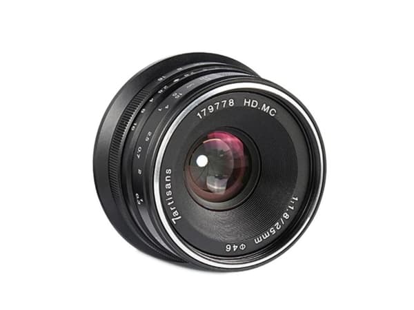 7Artisans 495043, standardobjektiv, 7/5, Sony E Sort