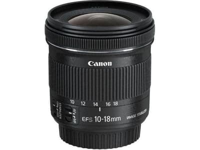 Canon EF-S IS STM 10-18mm Lens (9519B0015AA)