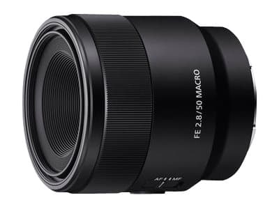Sony SEL50M28 - Makroobjektiv - 50 mm - f/2.8 FE - Sony E-mount - för Cinema Line; a VLOGCAM; a1; a1 II; a6700; a7 IV; a7C; a7C II; a7CR; a7R V; a7s