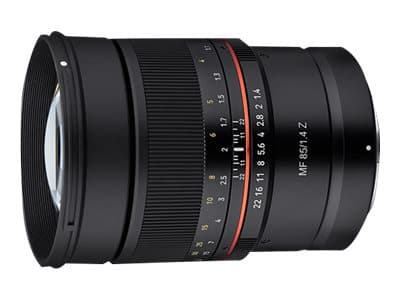 Samyang MF 85mm F1.4 Z, 9/7, Nikon Z musta