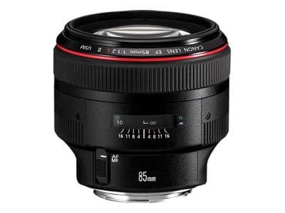 Canon EF - Teleobjektiv - 85 mm - f/1.2 L II USM - Canon EF - för EOS 1000, 1D, 50, 500, 5D, 7D, Kiss F, Kiss X2, Kiss X3, Rebel T1i, Rebel XS, Rebel