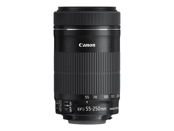 Canon EF-S - Telezoomobjektiv - 55 mm - 250 mm - f/4.0-5.6 IS STM - Canon EF/EF-S Sort