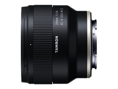 Tamron F050 - Vidvinkelobjektiv - 20 mm - f/2.8 Di III OSD M1:2 - Sony E-mount - för Sony Cinema Line; a VLOGCAM; a1; a1 II; a6700; a7 IV; a7C; a7C I