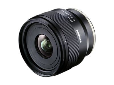 Tamron F050 - Vidvinkelobjektiv - 20 mm - f/2.8 Di III OSD M1:2 - Sony E-mount - for Sony Cinema Line; a VLOGCAM; a1; a1 II; a6700; a7 IV; a7C; a7C I Sort