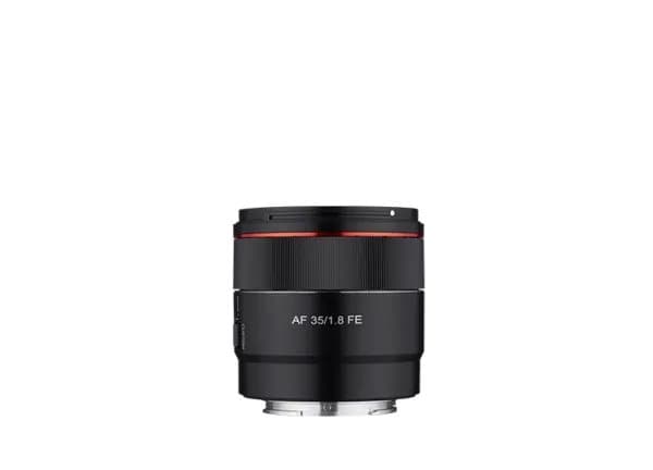 Samyang AF - Vidvinkelobjektiv - 35 mm - f/1.8 FE - Sony E-mount - för Sony Cinema Line; a VLOGCAM; a1; a1 II; a6700; a7 IV; a7C; a7C II; a7CR; a7R V