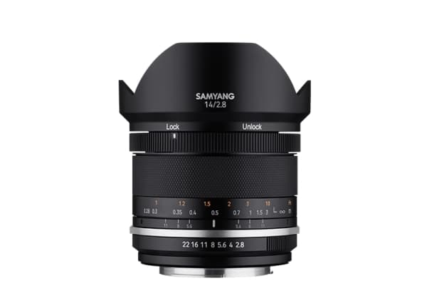 Samyang 14mm F2.8 MK2 Fuji X, Ultravidvinkelobjektiv, 14/10, Fujifilm X