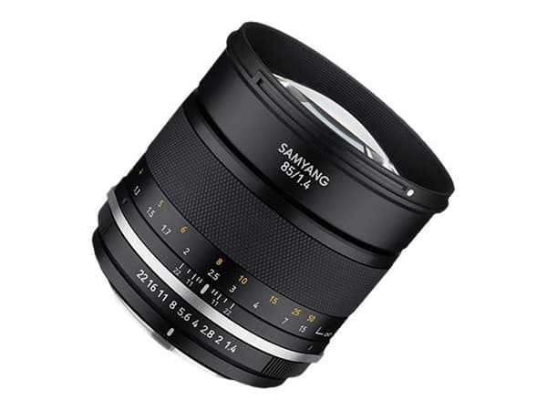 Samyang MF - Teleobjektiv - 85 mm - f/1.4 MK2 - Sony E-mount - för Sony Cinema Line; a VLOGCAM; a1; a1 II; a6700; a7 IV; a7C; a7C II; a7CR; a7R V; a9