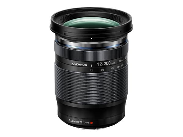 Olympus M.Zuiko Digital ED - Zoomlins - 12 mm - 200 mm - f/3.5-6.3 - Micro Four Thirds - för OM-D E-M10 Mark IIIS Svart