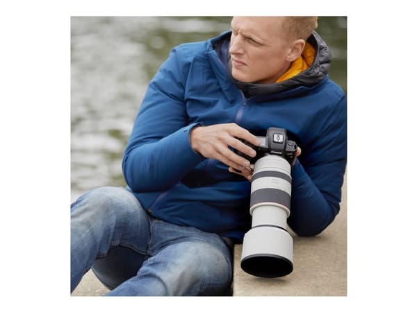 Canon 3792C005 kameraobjektiv MILC/SLR Tele-zoom Sort, Hvit