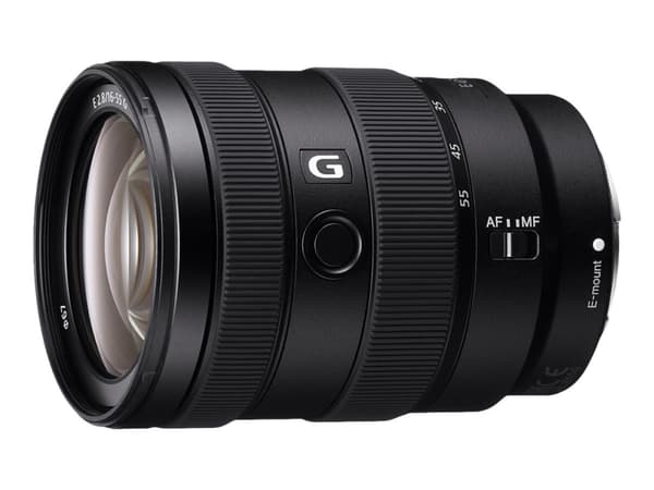Sony SEL1655G - Zoom-objektiivi - 16 mm - 55 mm - f/2,8 E G - Sony E-mount - Sony E-mount -objektiivi musta