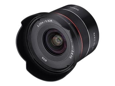 Samyang AF - Vidvinkel objektiv - 18 mm - f/2,8 FE Sort