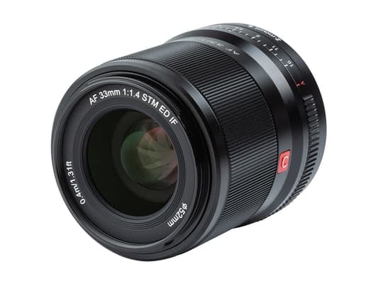 VILTROX AF 33/1.4 E, Standardlinse, Sony E, Auto-fokus Sort