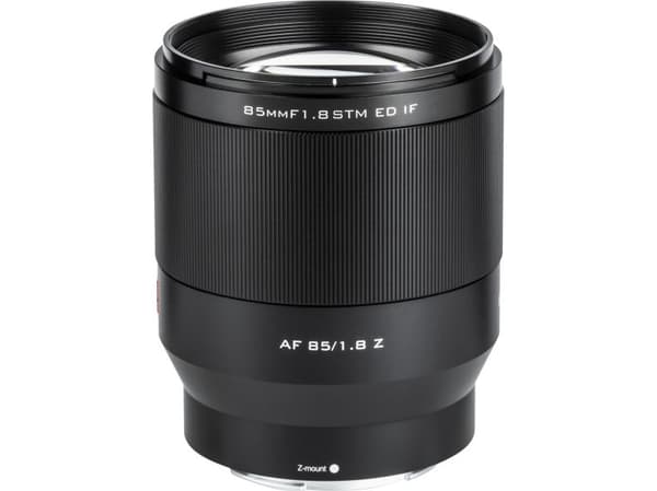 VILTROX AF 85mm F1.8 mk II, Nikon Z, Teleobjektiv, 10/7, Nikon Z, Automatisk fokus Svart