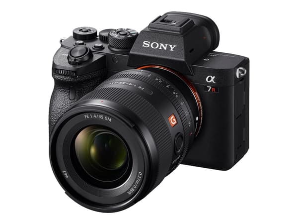 Sony G Master SEL35F14GM - Vidvinkelobjektiv - 35 mm - f/1.4 GM - Sony E-fatning Sort