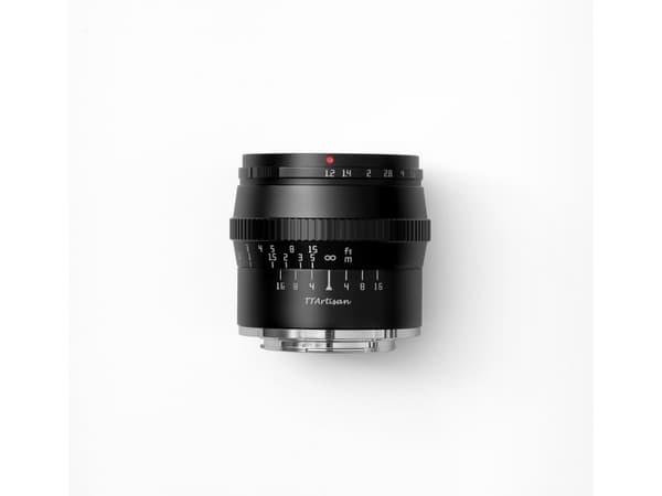 TTArtisan 50mm F1.2 APS-C, Fujifilm X Mount Svart