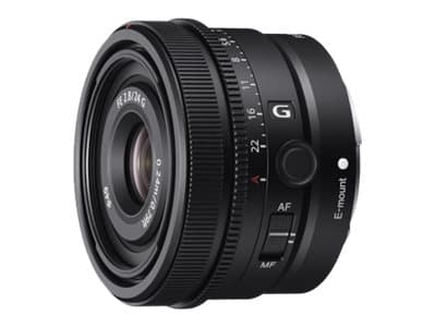 Sony SEL24F28G - Vidvinkelobjektiv - 24 mm - f/2.8 G - Sony E-mount - för Cinema Line; a VLOGCAM; a1; a1 II; a6700; a7 IV; a7C; a7C II; a7CR; a7R V;