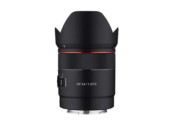 Samyang AF 24mm F1.8 FE, Laajakulmaobjektiivi, 11/8, Sony FE, Automaattinen tarkennus