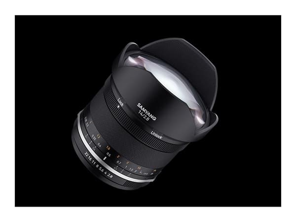 Samyang MF 14mm F2.8 MK2, 14/10, Sony E Sort