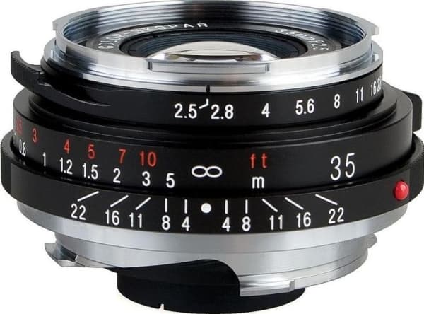 Voigtlander lens Voigtlander Color Skopar P II 35mm f/2.5 lens for Leica M
