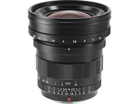 Voigtlander lens Voigtlander Nokton 10.5mm f/0.95 lens to Micro 4/3 musta