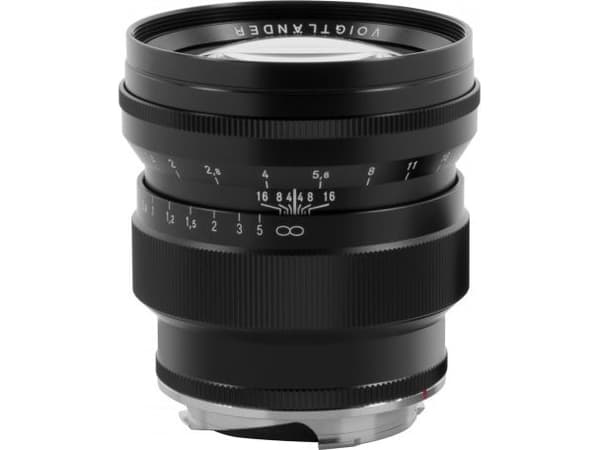 Voigtlander-objektiv Voigtlander Nokton 75 mm f/1.5-objektiv for Leica M - svart
