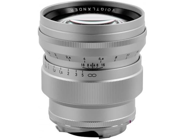 Voigtlander objektiv Voigtlander Nokton 75mm f/1.5 objektiv for Leica M - sølv