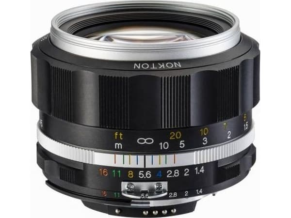 Voigtlander objektiv Voigtlander Nokton SL IIs 58mm f/1.4 objektiv för Nikon F - silver
