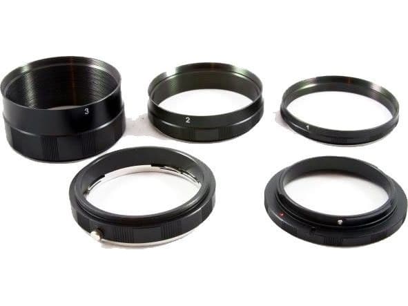 Massakonvertterin välirenkaat SONY ALPHA -kameroihin