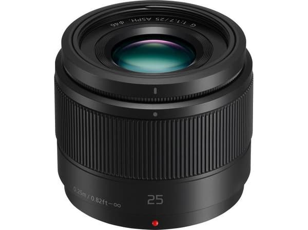 Panasonic Lumix G H-H025E - Objektiv - 25 mm - f/1.7 ASPH. - Micro Four Thirds - Lumix DC-BGH1; Lumix G DC-G100, G110, G90, GF10, GF90, GH5M2, GH6, G