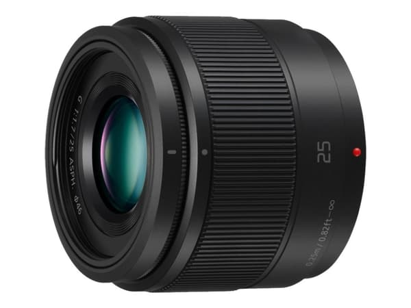 Panasonic Lumix G H-H025E - Objektiv - 25 mm - f/1.7 ASPH. - Micro Four Thirds - Lumix DC-BGH1; Lumix G DC-G100, G110, G90, GF10, GF90, GH5M2, GH6, G