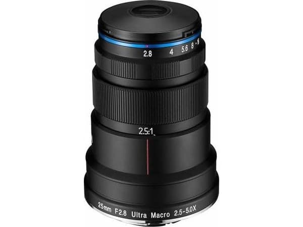 Venus Optikk Optikk Laowa Sony E 25mm F/2,8 objektiv Sort