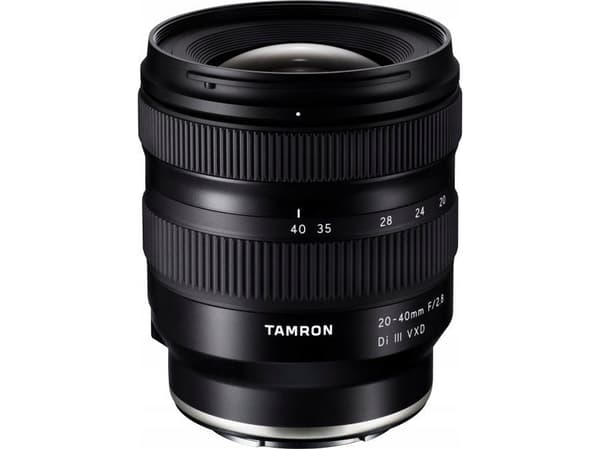 Tamron A062 - Vidvinkelzoomobjektiv - 20 mm - 40 mm - f/2.8 Di III VXD - Sony E-mount - för Sony Cinema Line; a VLOGCAM; a1; a1 II; a6700; a7 IV; a7C