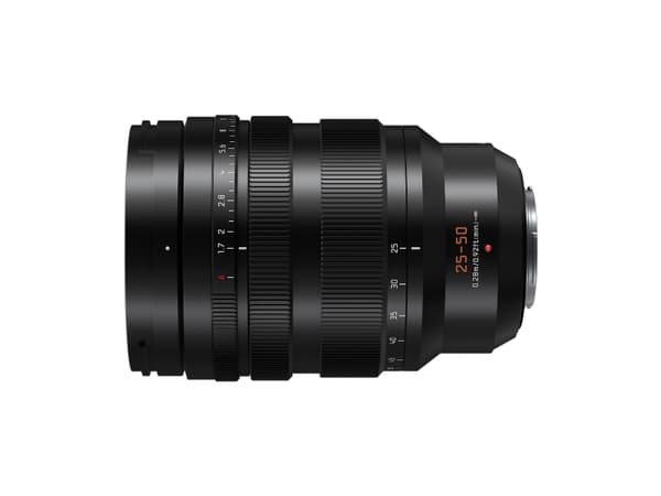Panasonic H-X2550E, Telefoto-zoom, 16/11, 25 - 50 mm, Micro Four Thirds (MFT), Auto-fokus