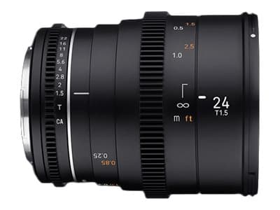 Samyang - Vidvinkelobjektiv - 24 mm - T1.5 VDSLR MK2 - Sony E-fatning