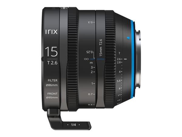 Irix 15mm T2.6 Cine MILC Ultra-wide lens Black