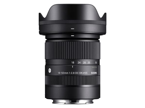 Sigma 18-50 mm F2.8 DC DN, standardobjektiv, 13/10, L-fatning, autofokus
